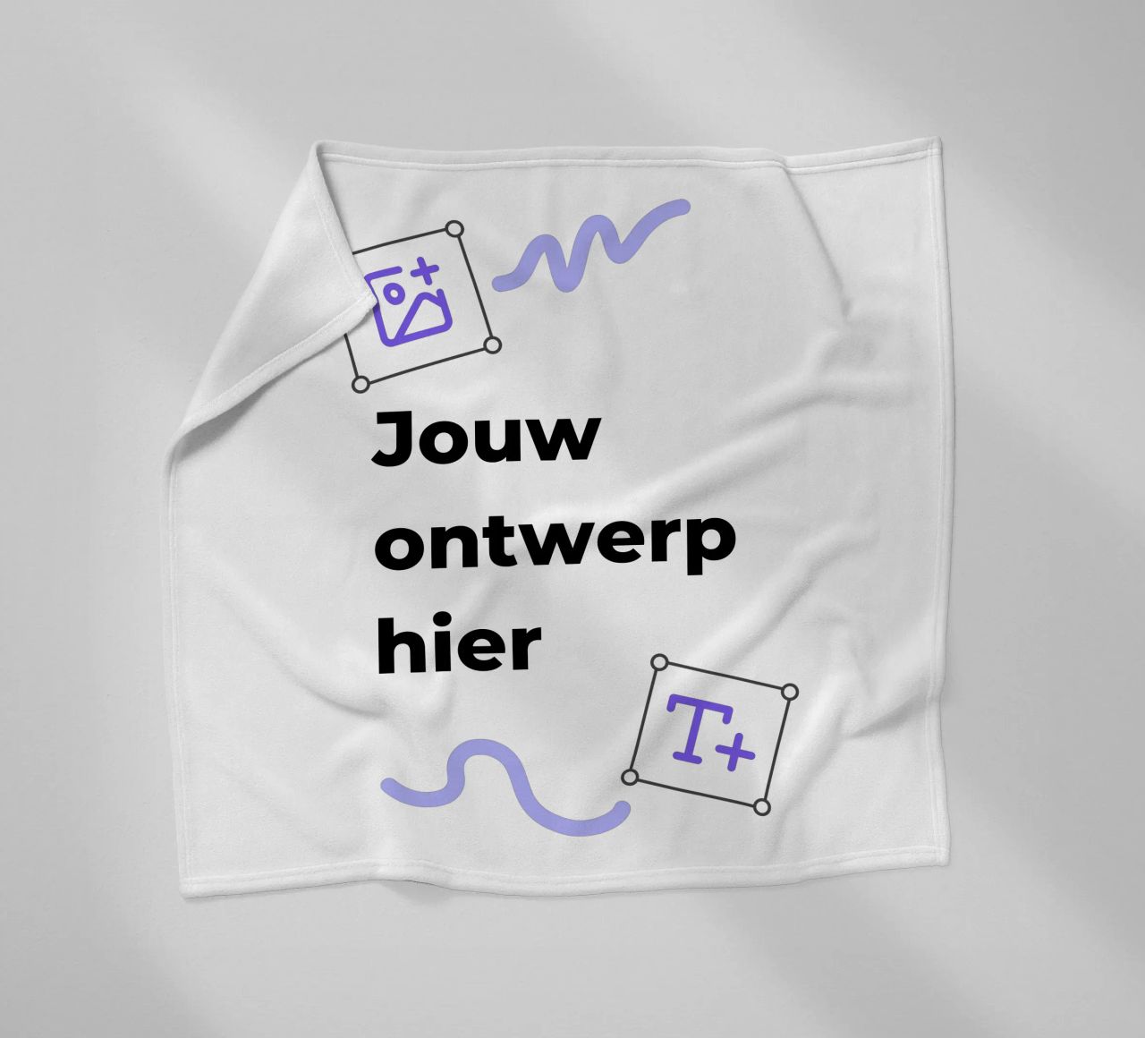 Jouw ontwerp hier fleecedeken van JUNIQE