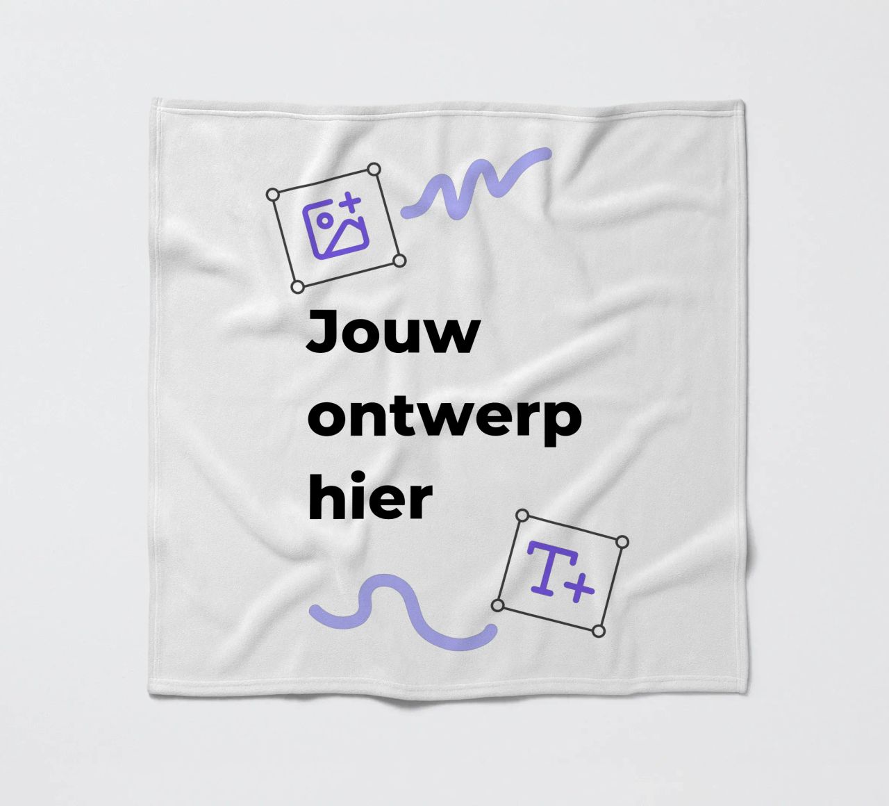 Jouw ontwerp hier fleecedeken van JUNIQE