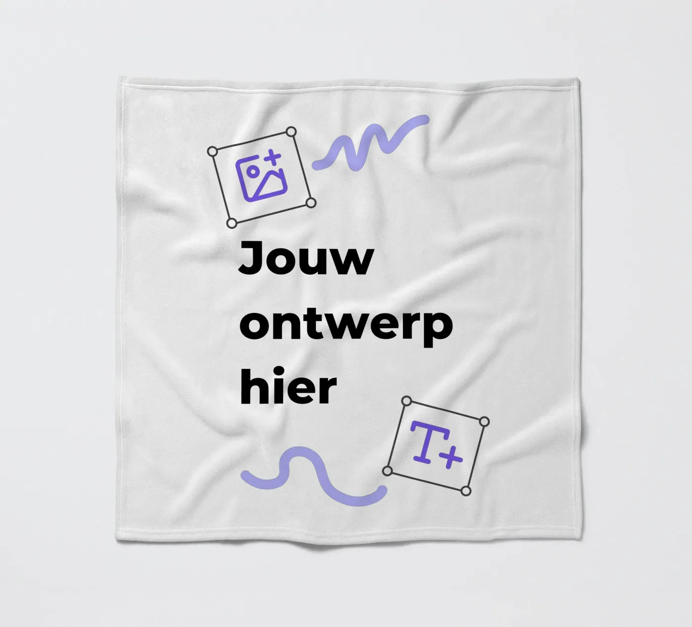 Jouw ontwerp hier fleecedeken van JUNIQE