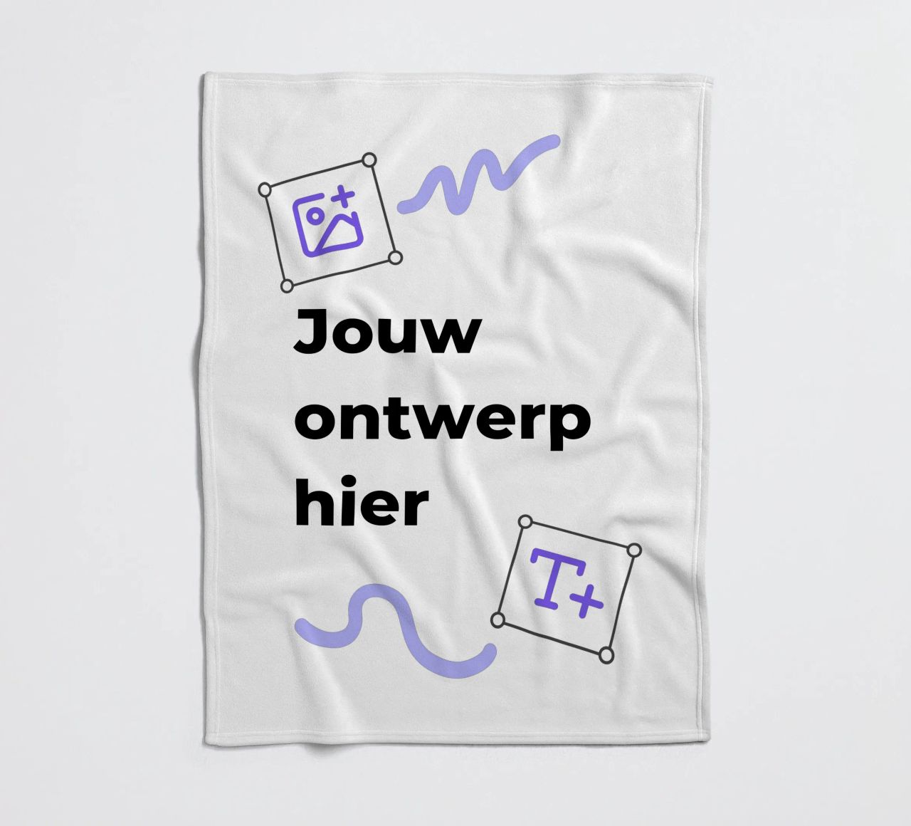 Jouw ontwerp hier fleecedeken van JUNIQE
