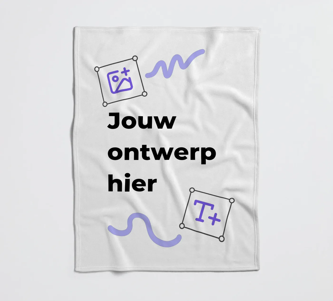 Jouw ontwerp hier fleecedeken van JUNIQE
