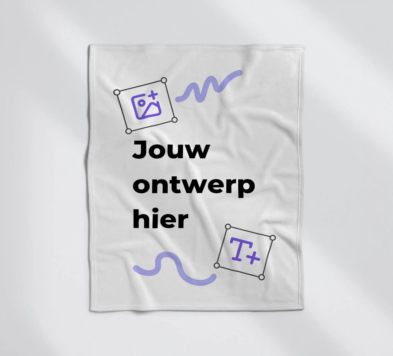 Jouw ontwerp hier fleecedeken van JUNIQE