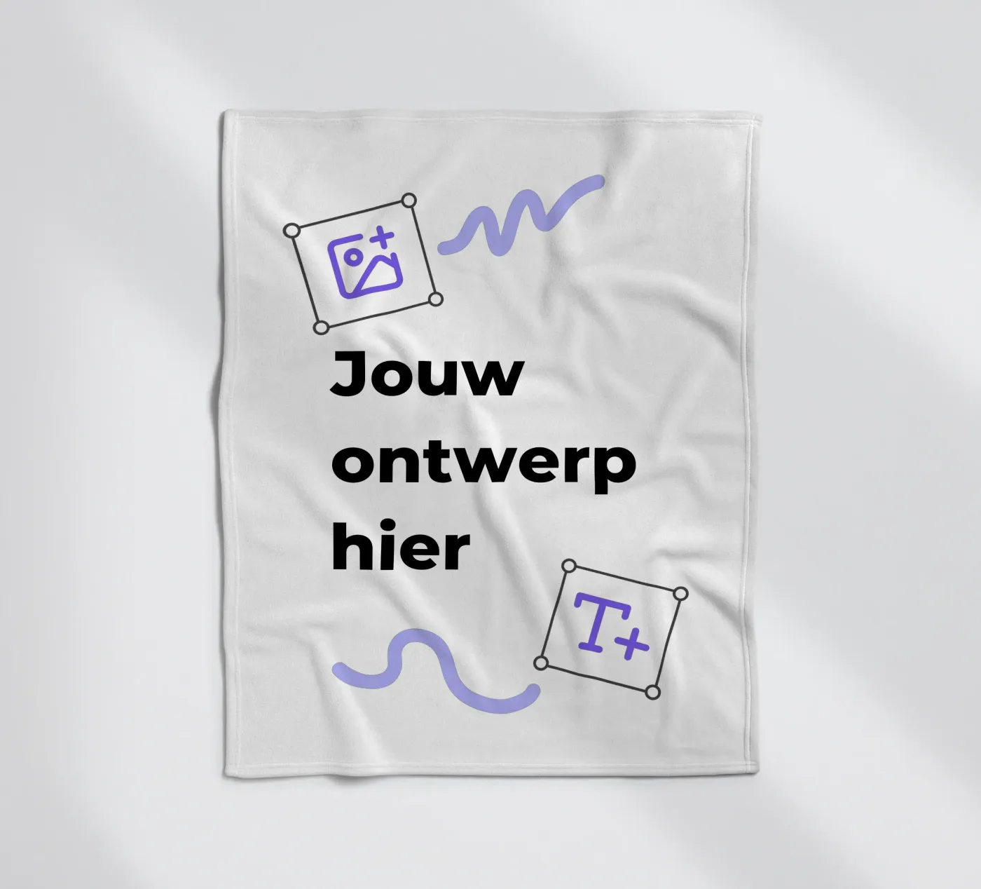 Jouw ontwerp hier fleecedeken van JUNIQE