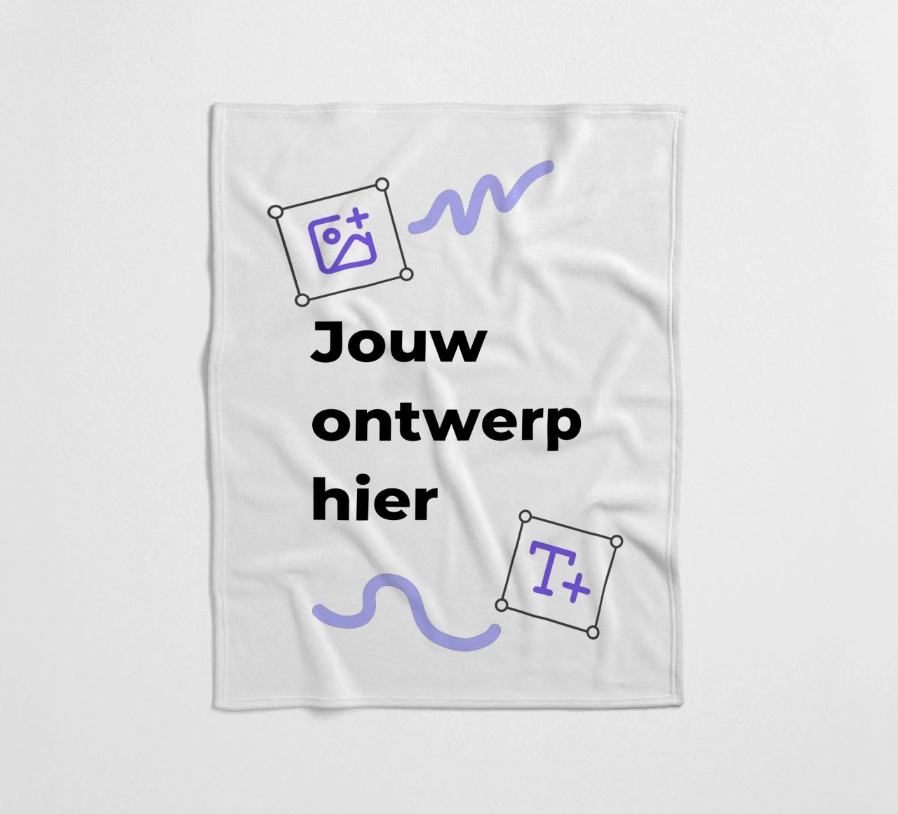 Jouw ontwerp hier fleecedeken van JUNIQE