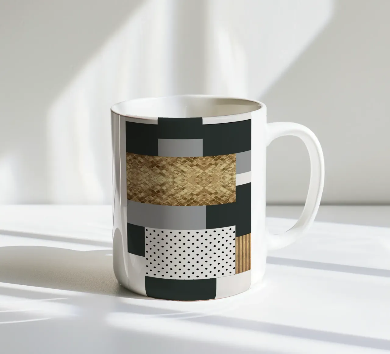 gray abstract tazza in ceramica da vintageshop