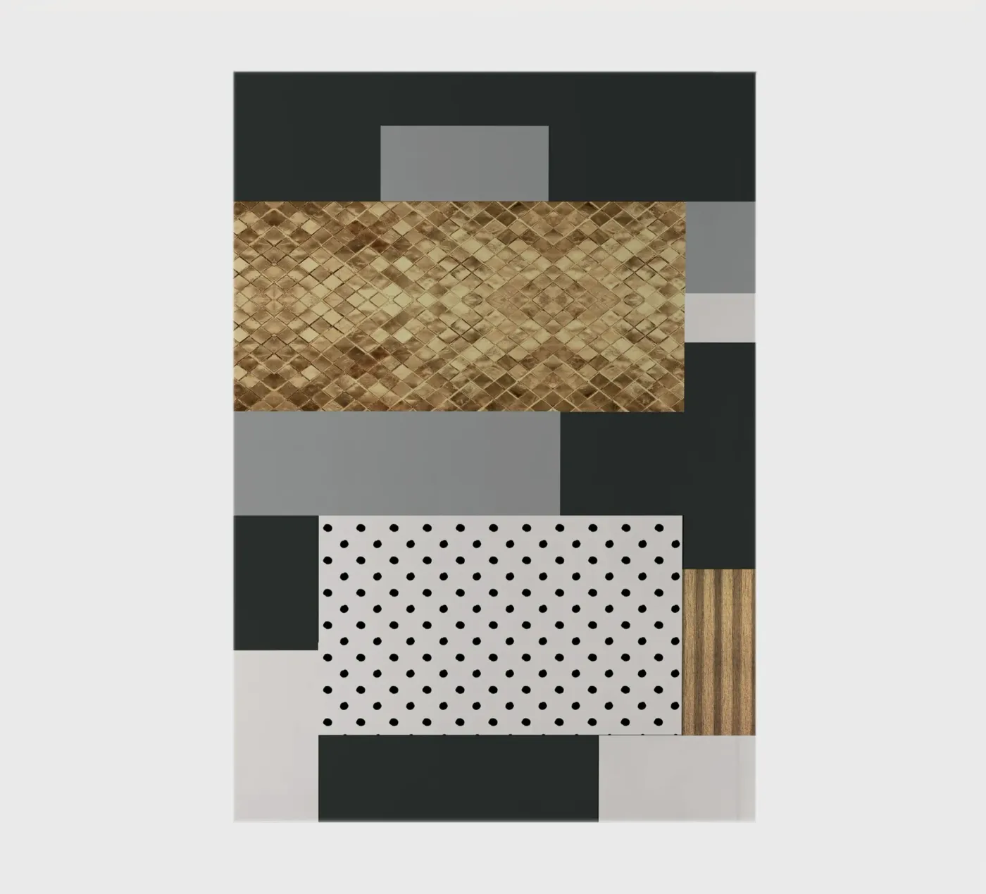 gray abstract notebook by vintageshop