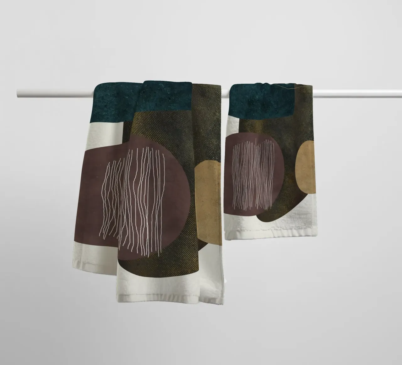 abstract boho x asciugamano da bagno da vintageshop