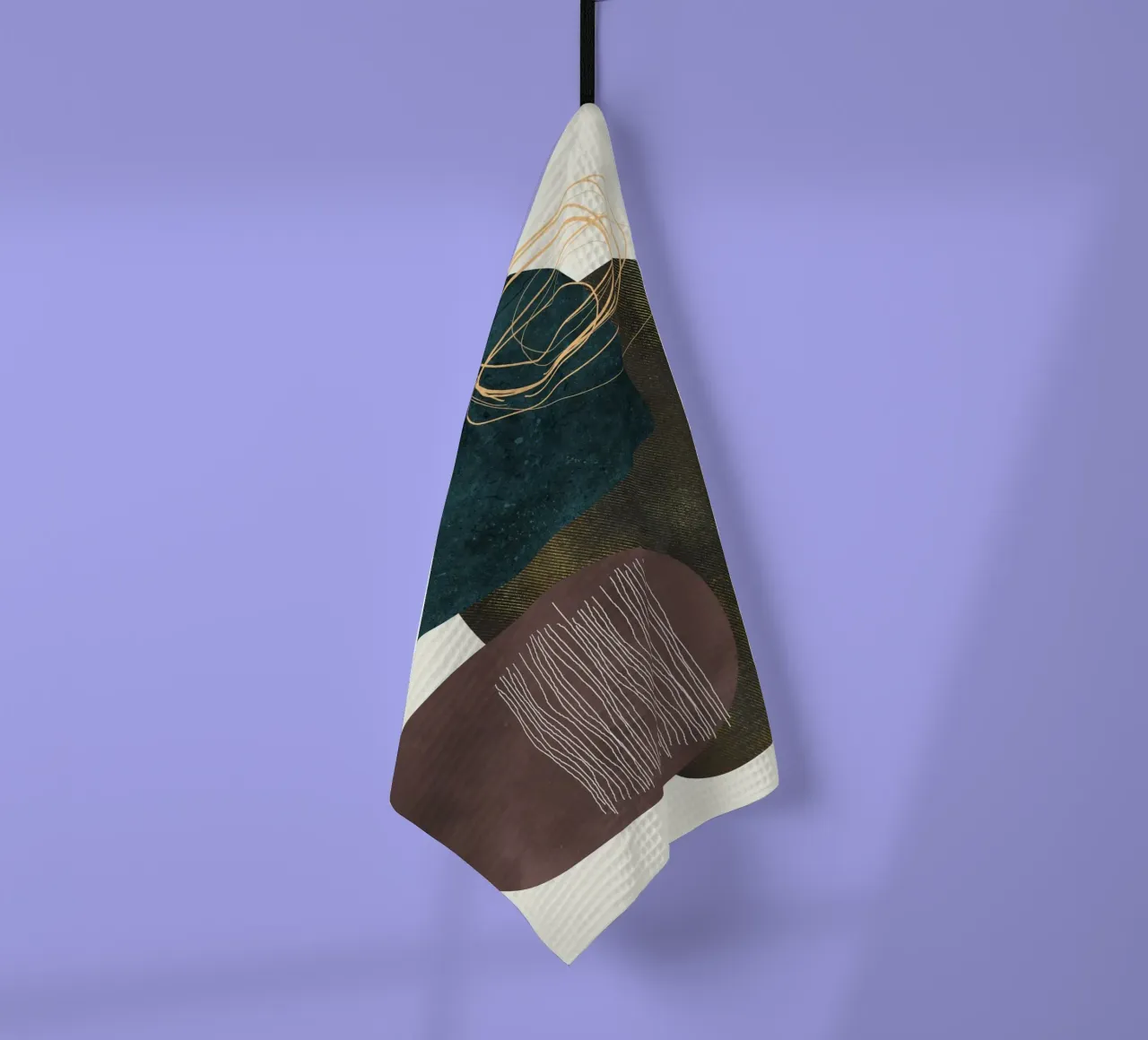 abstract boho x canovaccio da cucina da vintageshop