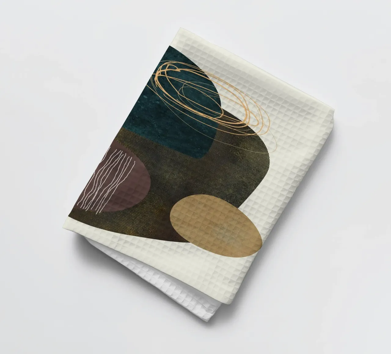 abstract boho x canovaccio da cucina da vintageshop