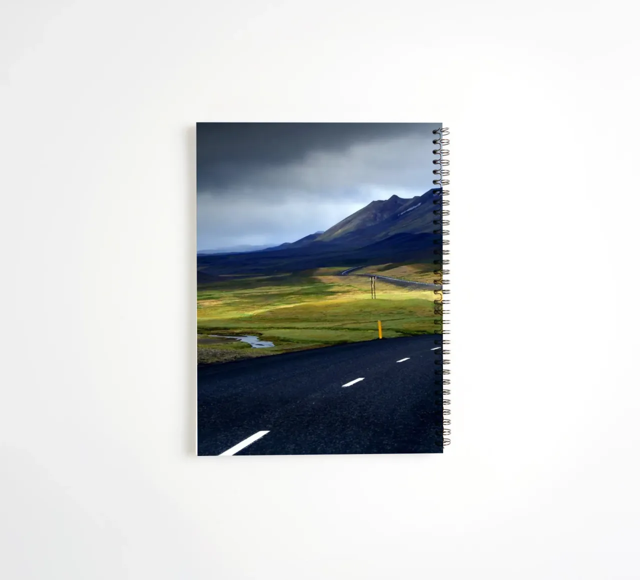 Land of Light and Shadow spiral notebook by zenitt