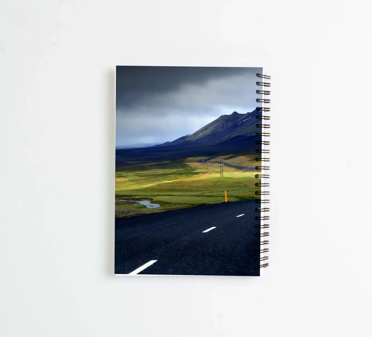 Land of Light and Shadow spiral notebook by zenitt