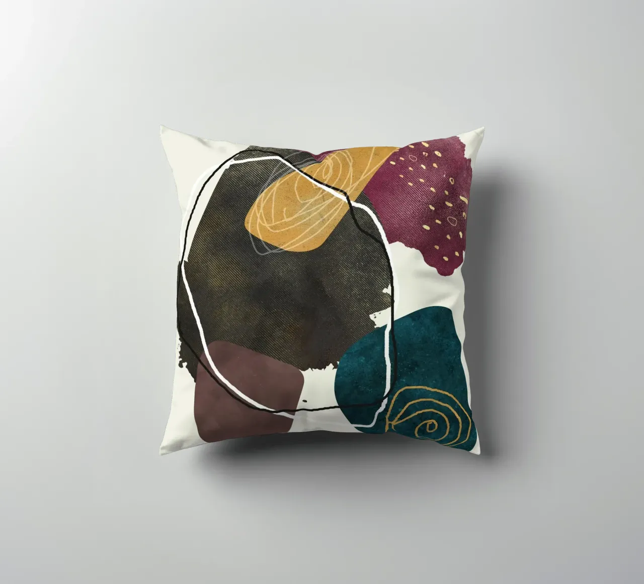 abstract boho xl cuscino da vintageshop