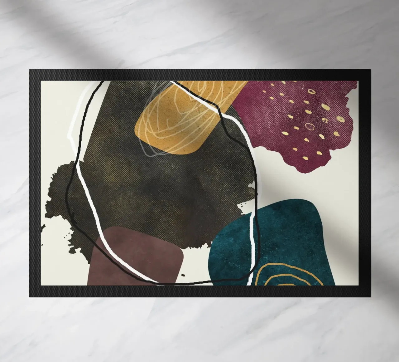 abstract boho xl zerbino da vintageshop