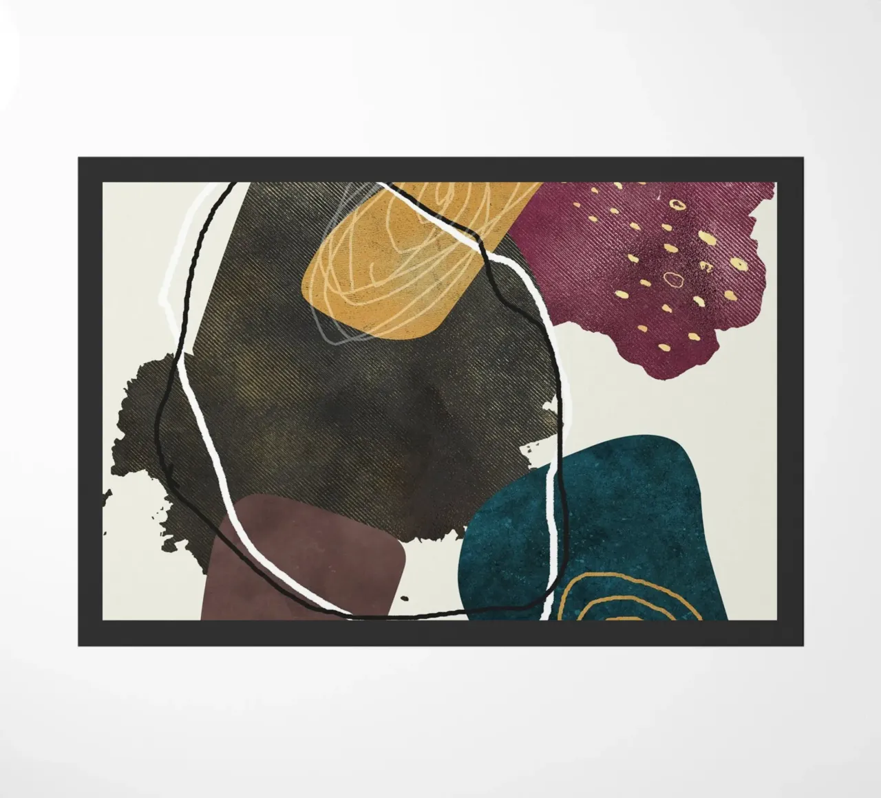 abstract boho xl zerbino da vintageshop