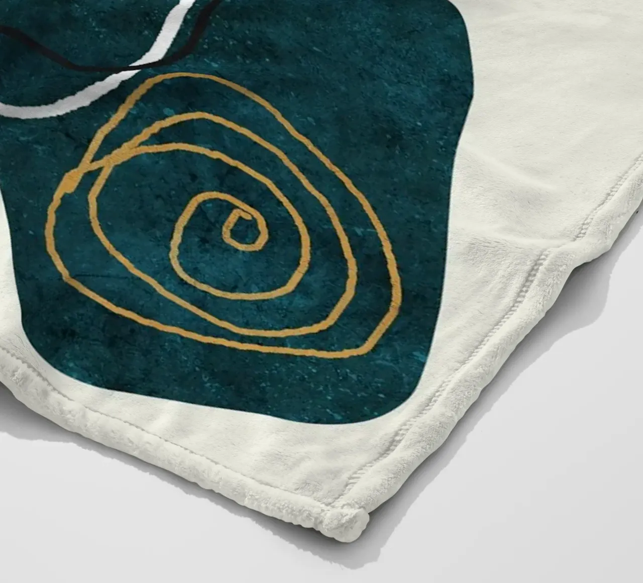 abstract boho xl coperta in pile da vintageshop