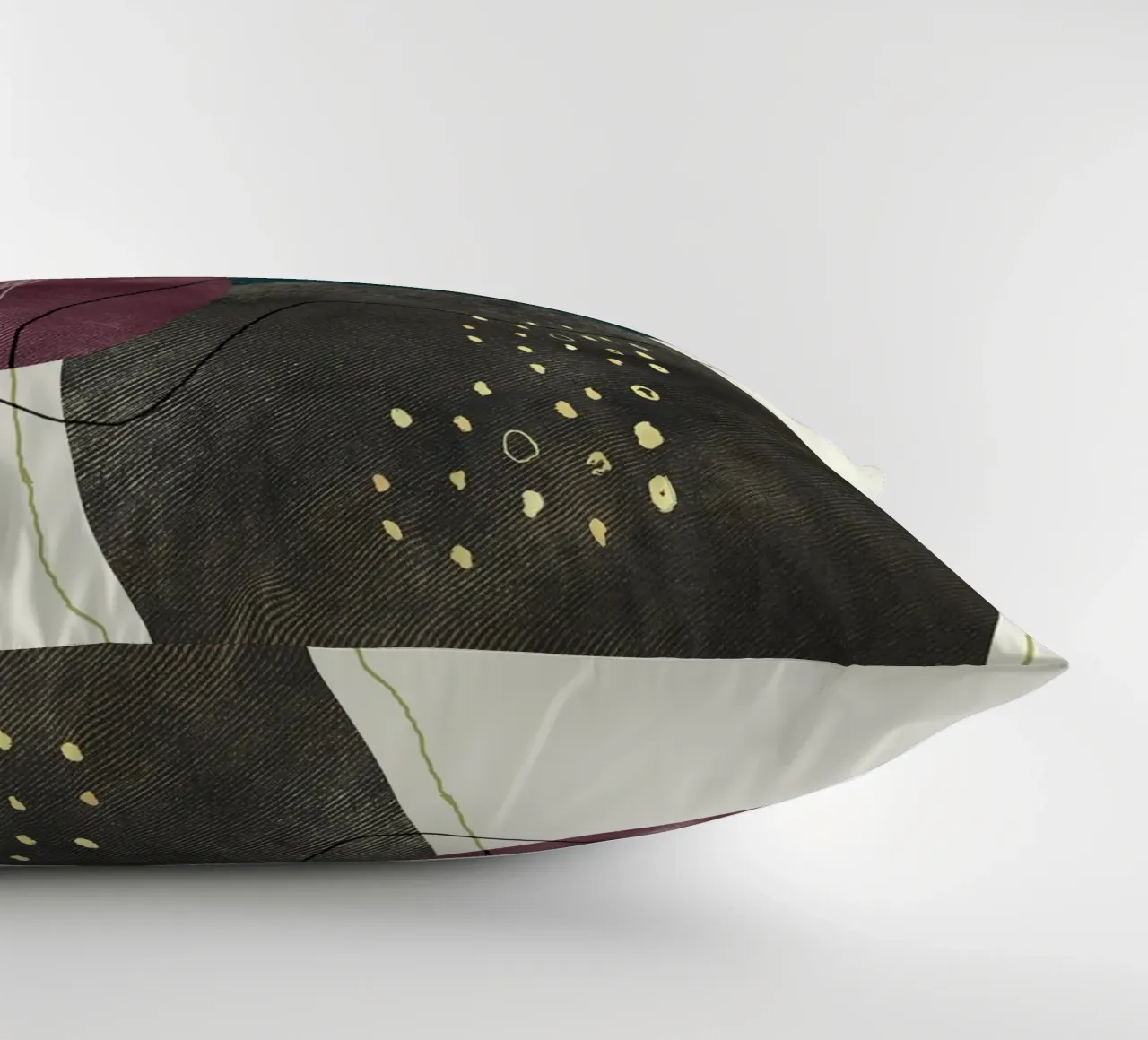 abstract boho art cuscino da vintageshop