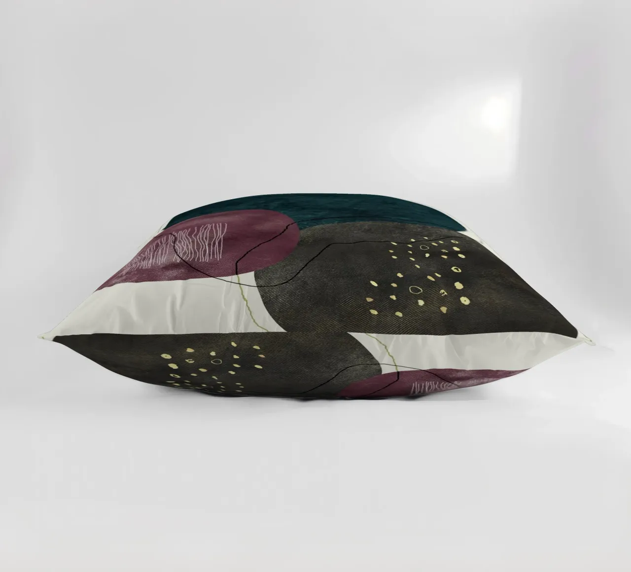 abstract boho art cuscino da vintageshop