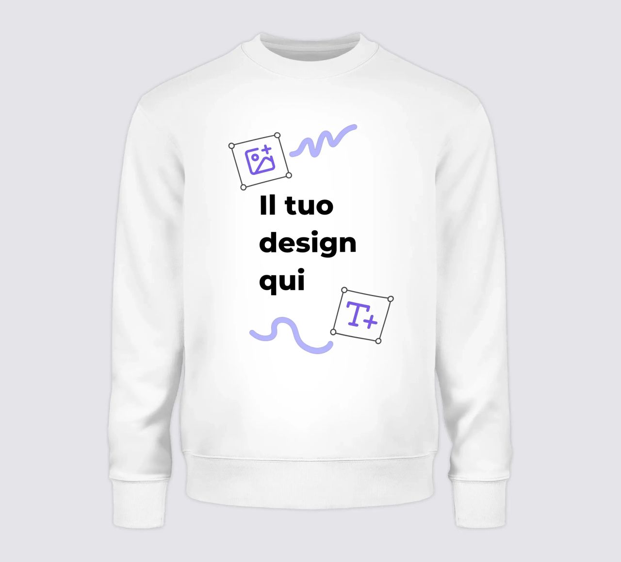 Il tuo design qui felpa da JUNIQE