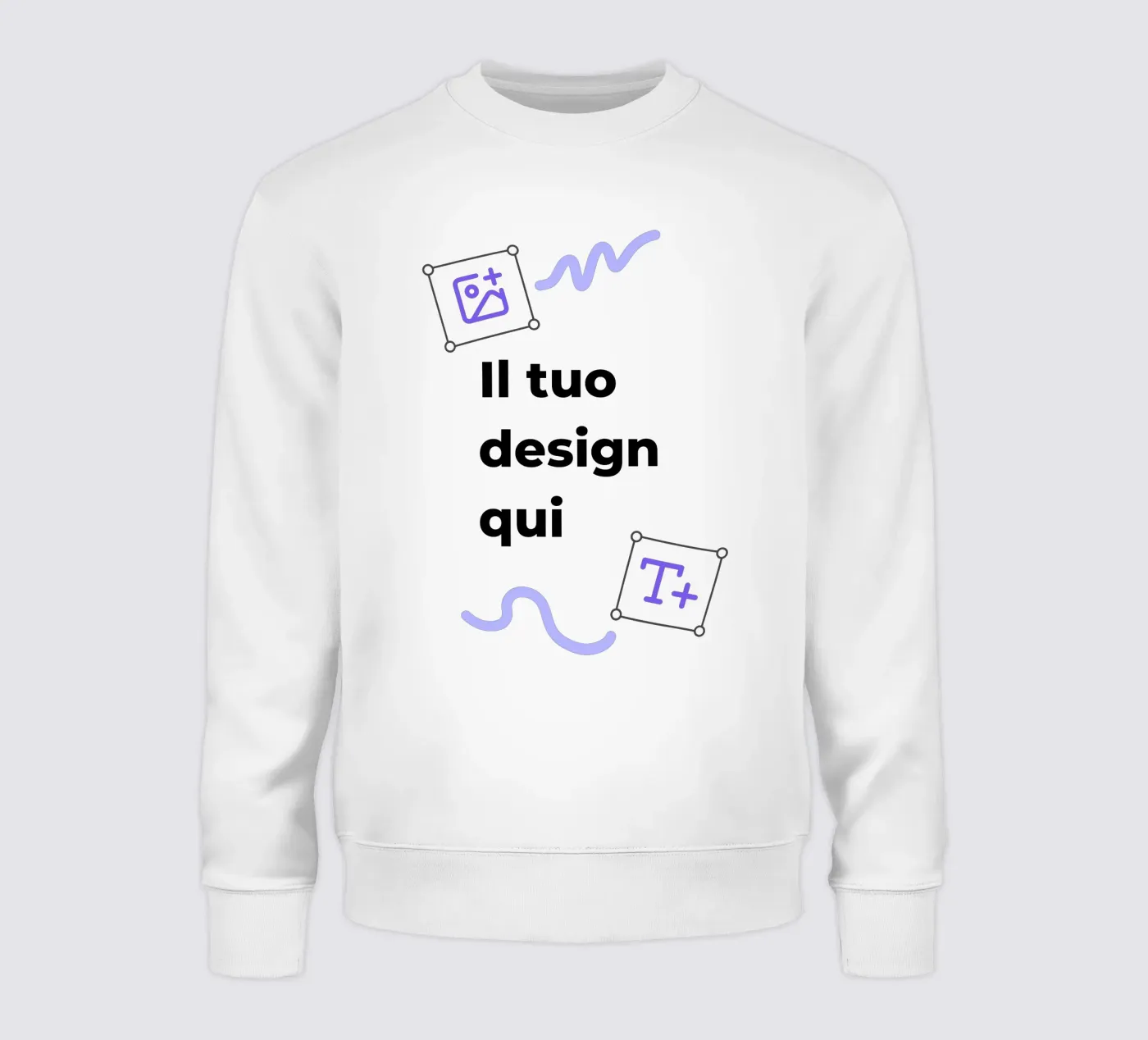 Il tuo design qui felpa da JUNIQE