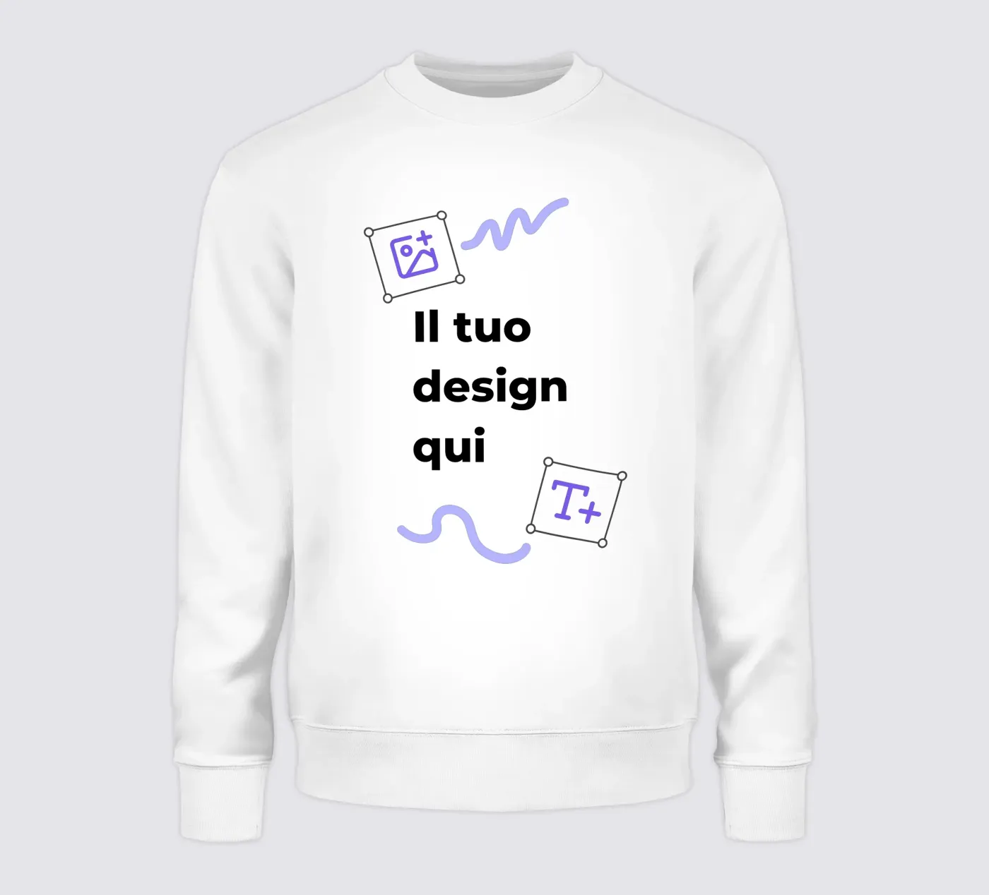 Il tuo design qui felpa da JUNIQE