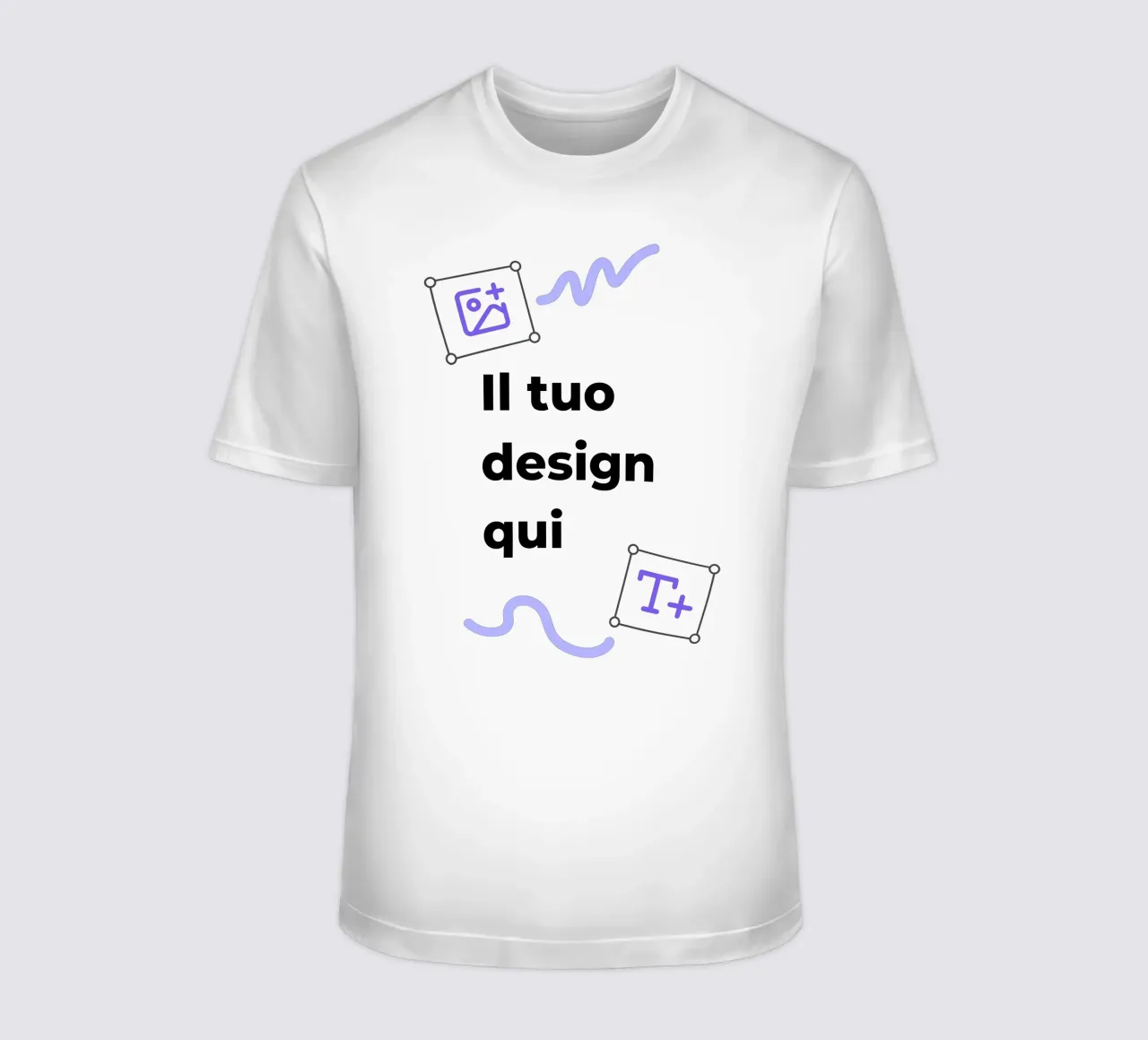 Il tuo design qui t-shirt da JUNIQE
