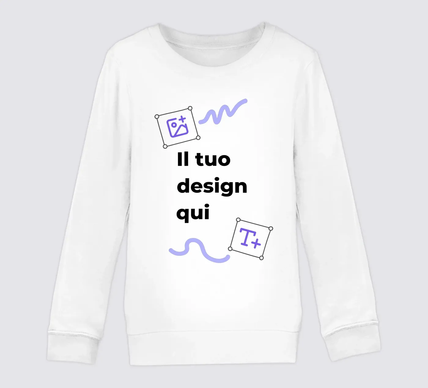 Il tuo design qui felpa bambino da JUNIQE