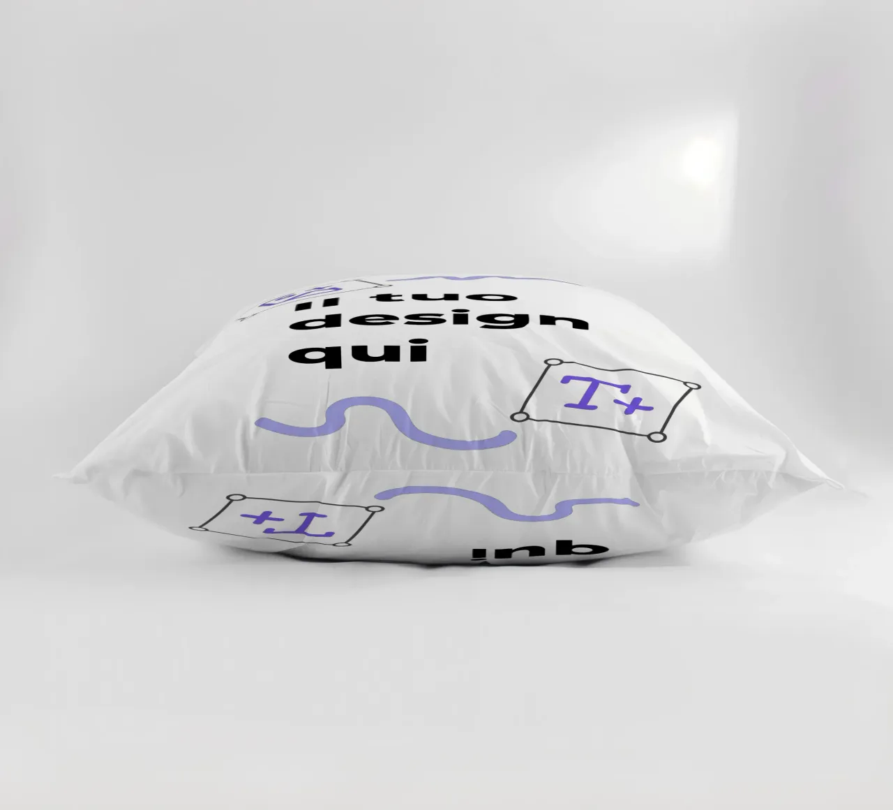 Il tuo design qui cuscino da JUNIQE