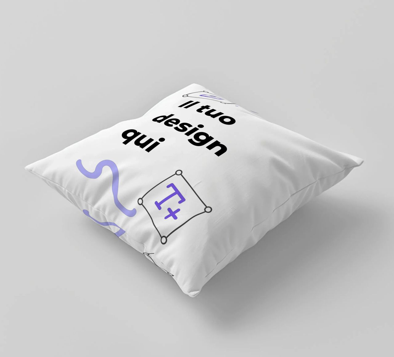 Il tuo design qui cuscino da JUNIQE