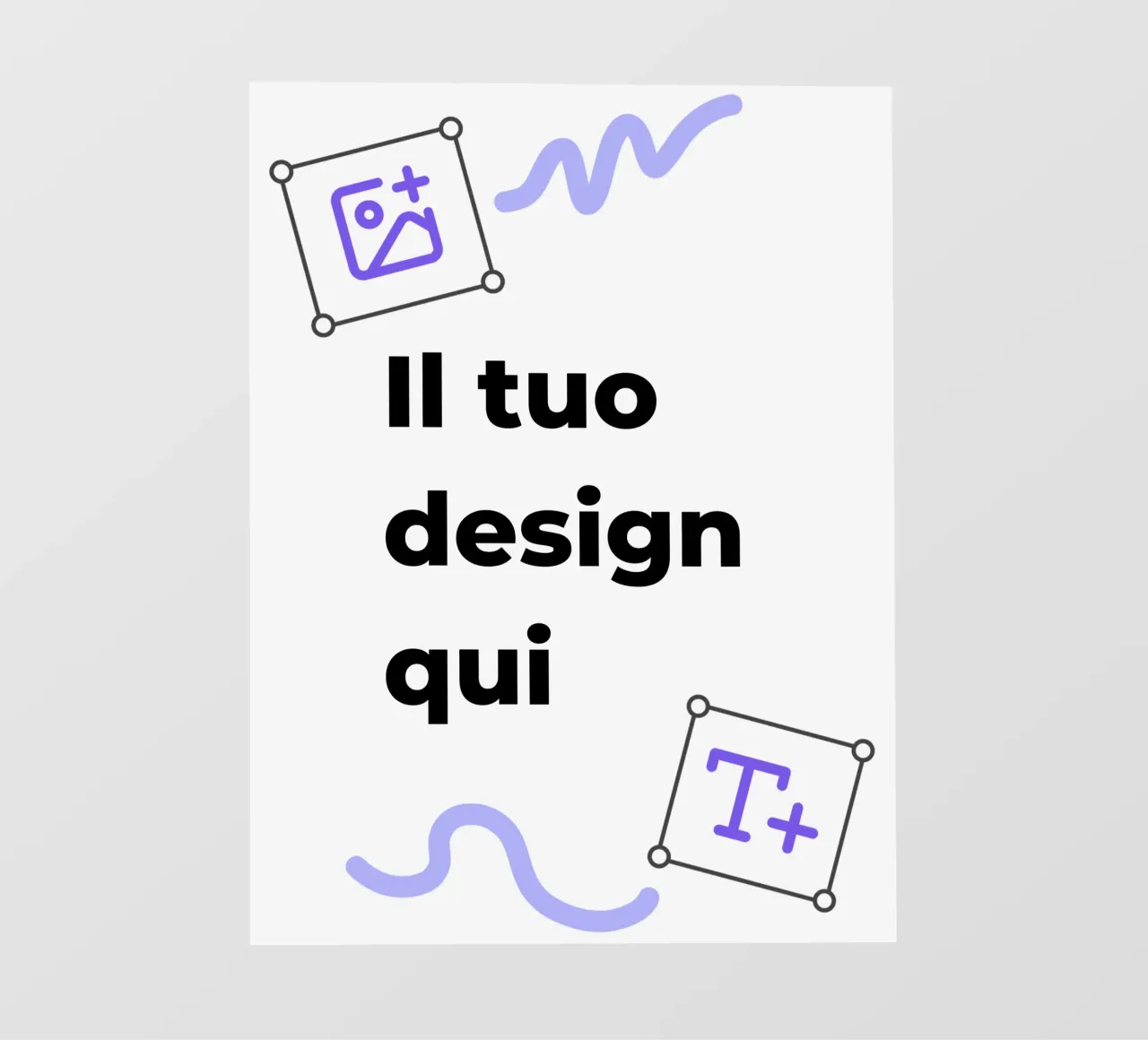 Il tuo design qui telo in pvc da JUNIQE