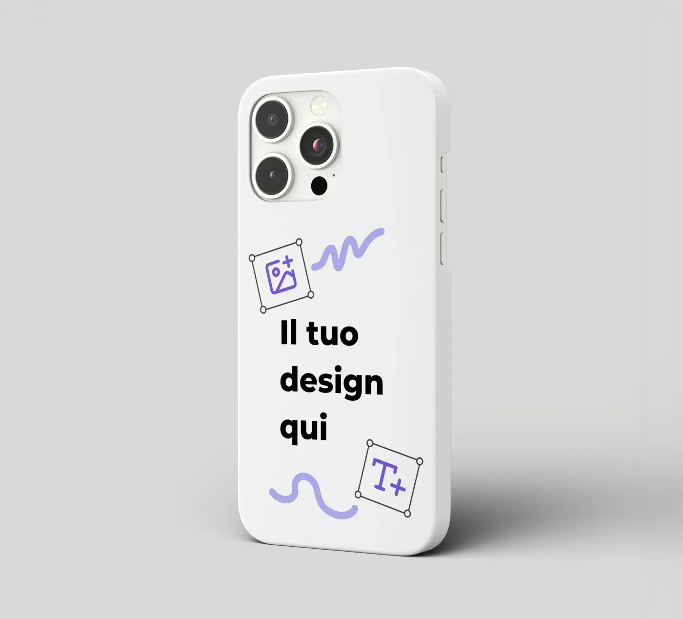 Il tuo design qui coque iphone de JUNIQE