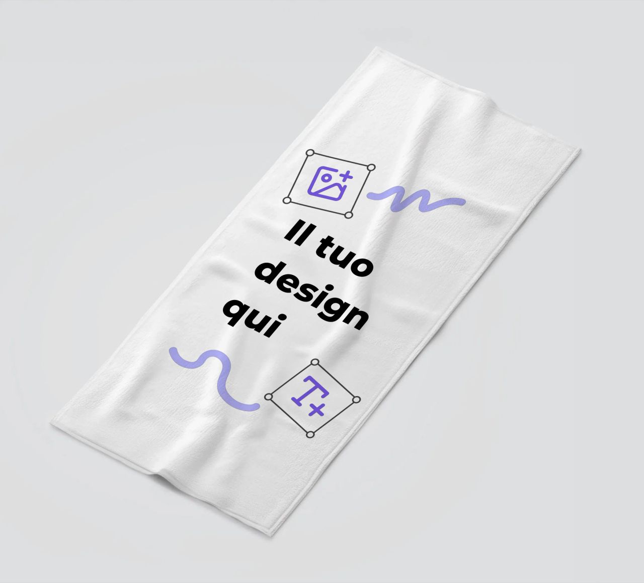Il tuo design qui telo mare da JUNIQE