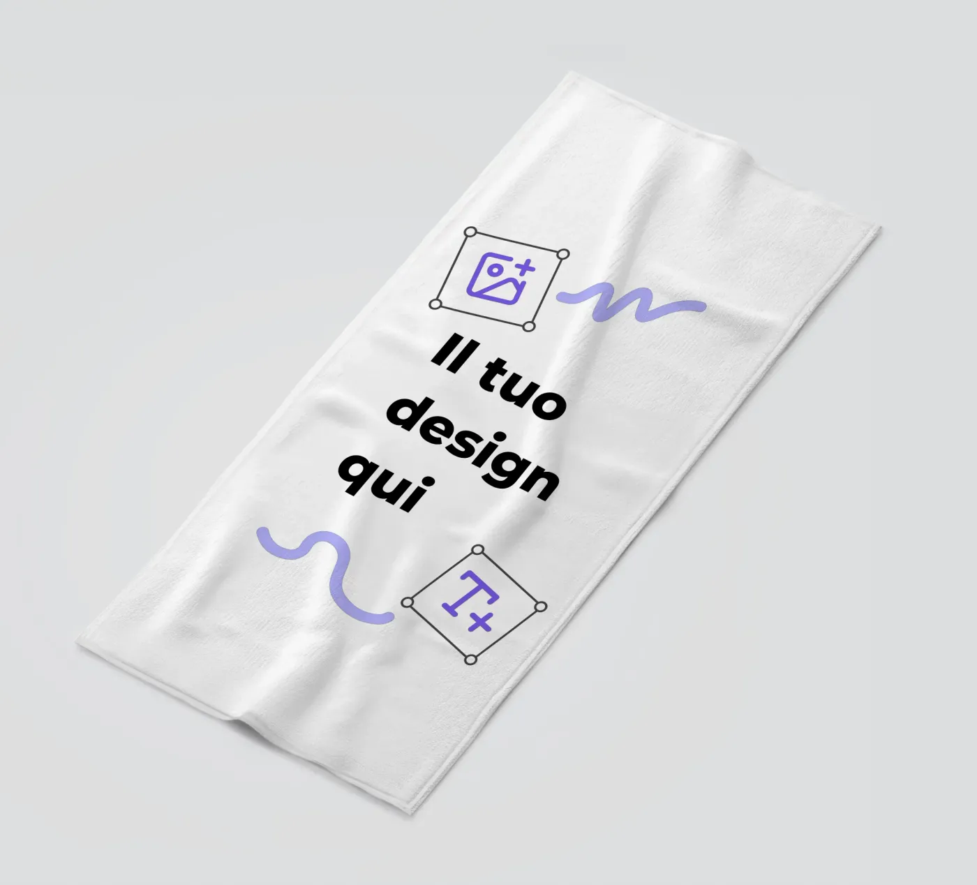 Il tuo design qui Strandtuch von JUNIQE
