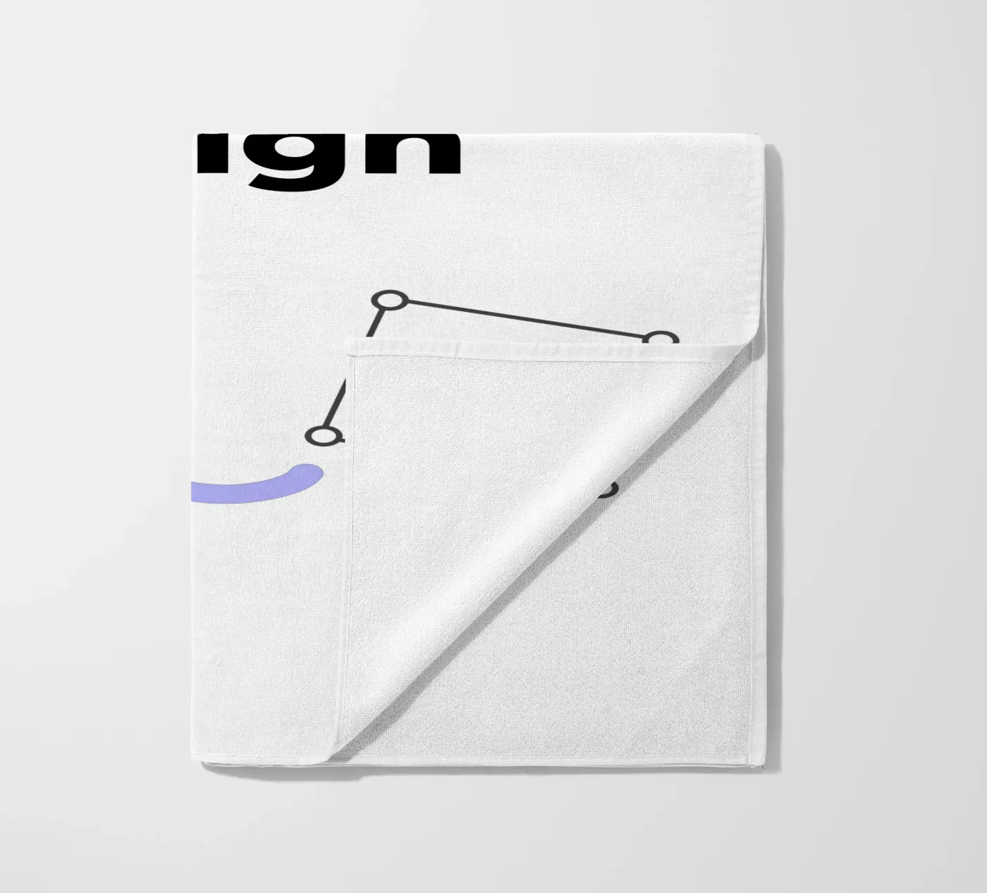 Il tuo design qui Strandtuch von JUNIQE