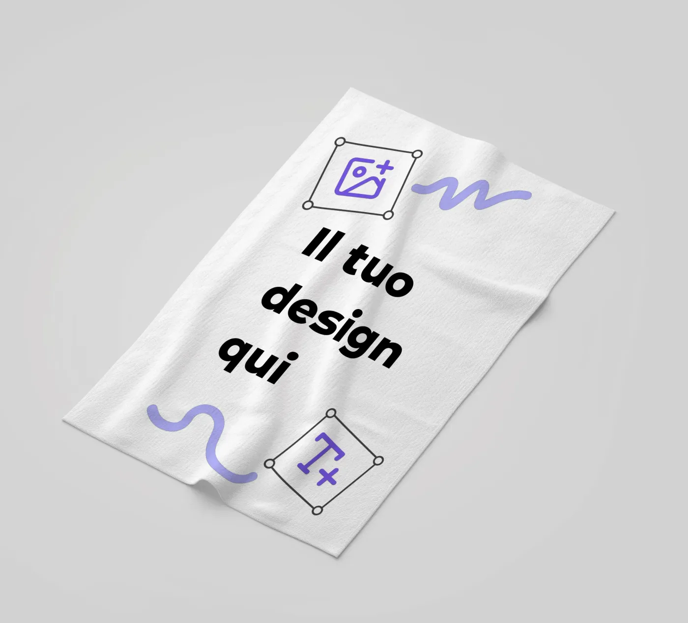 Il tuo design qui Strandtuch von JUNIQE