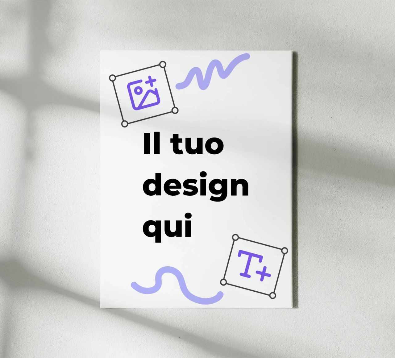 Il tuo design qui tela da JUNIQE