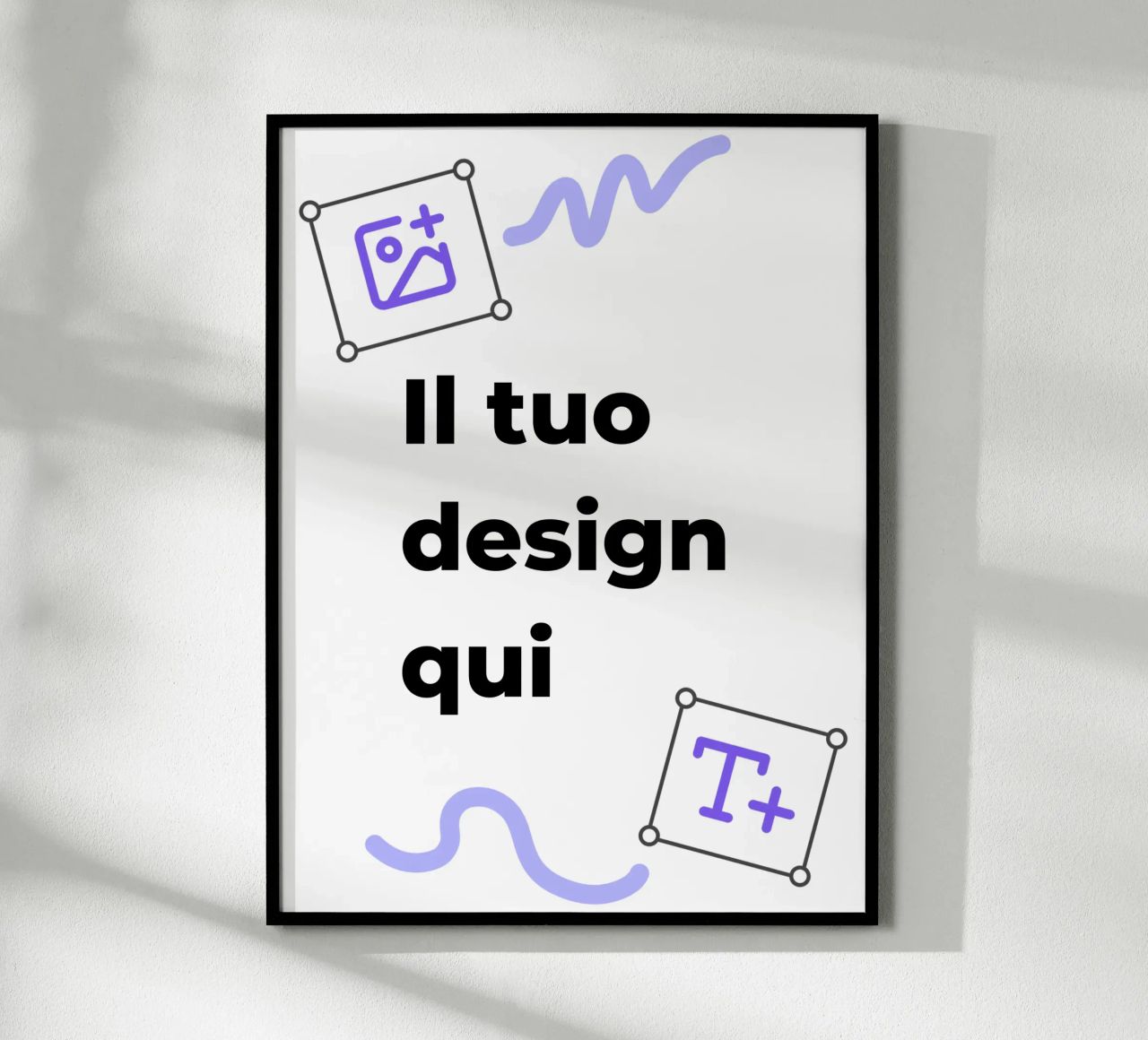 Il tuo design qui poster da JUNIQE