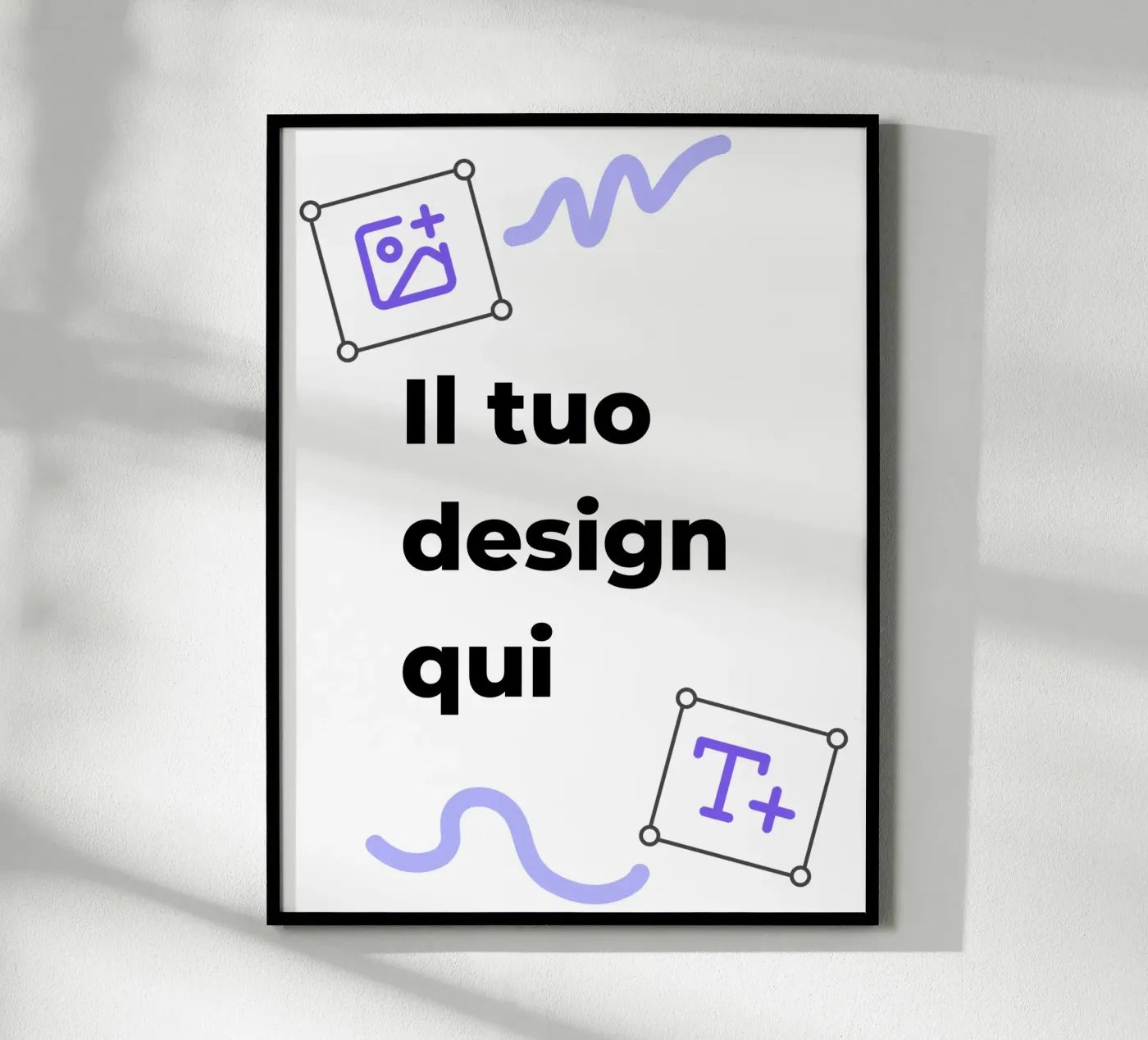 Il tuo design qui poster da JUNIQE