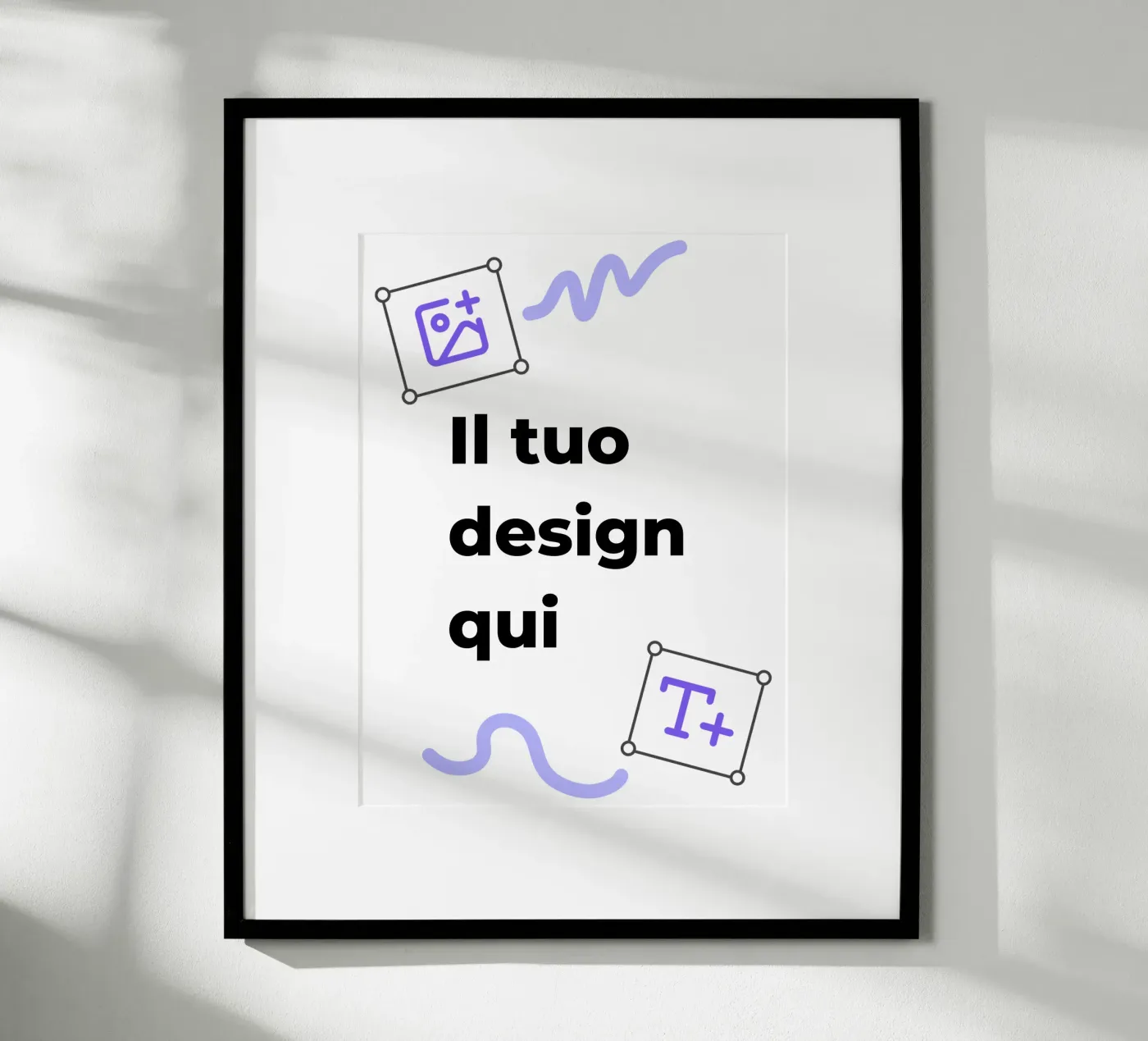 Il tuo design qui poster da JUNIQE
