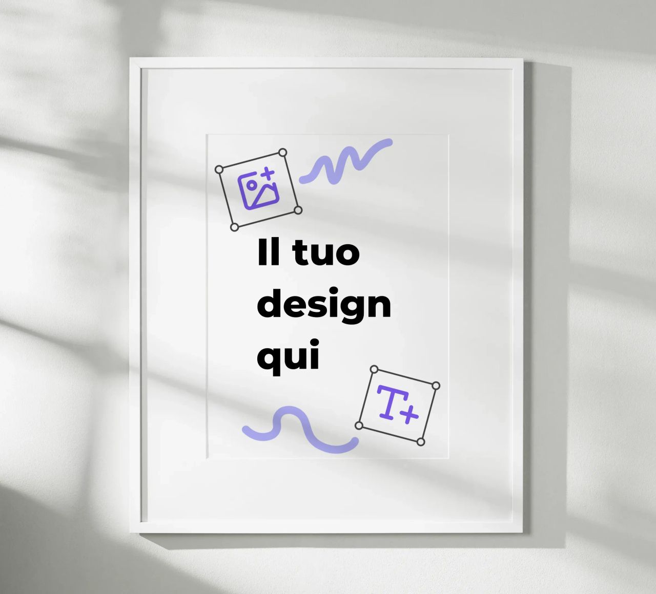 Il tuo design qui poster da JUNIQE