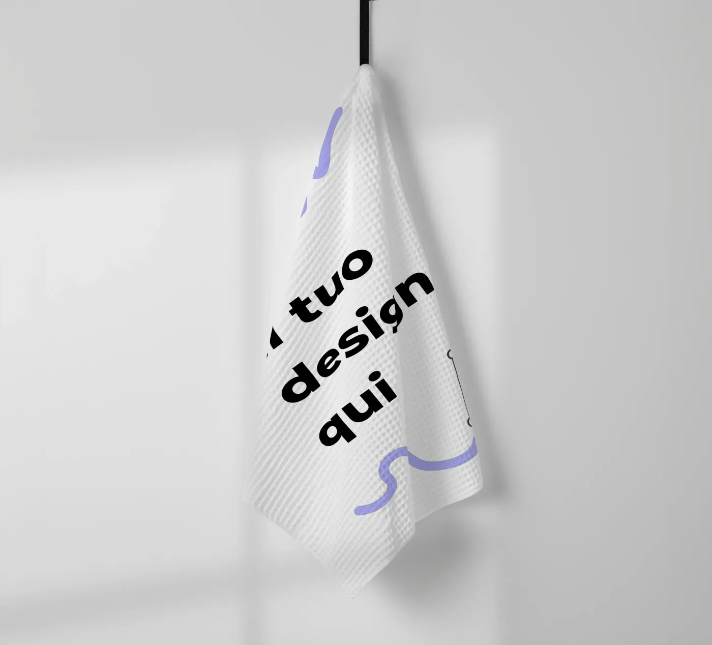 Il tuo design qui canovaccio da cucina da JUNIQE