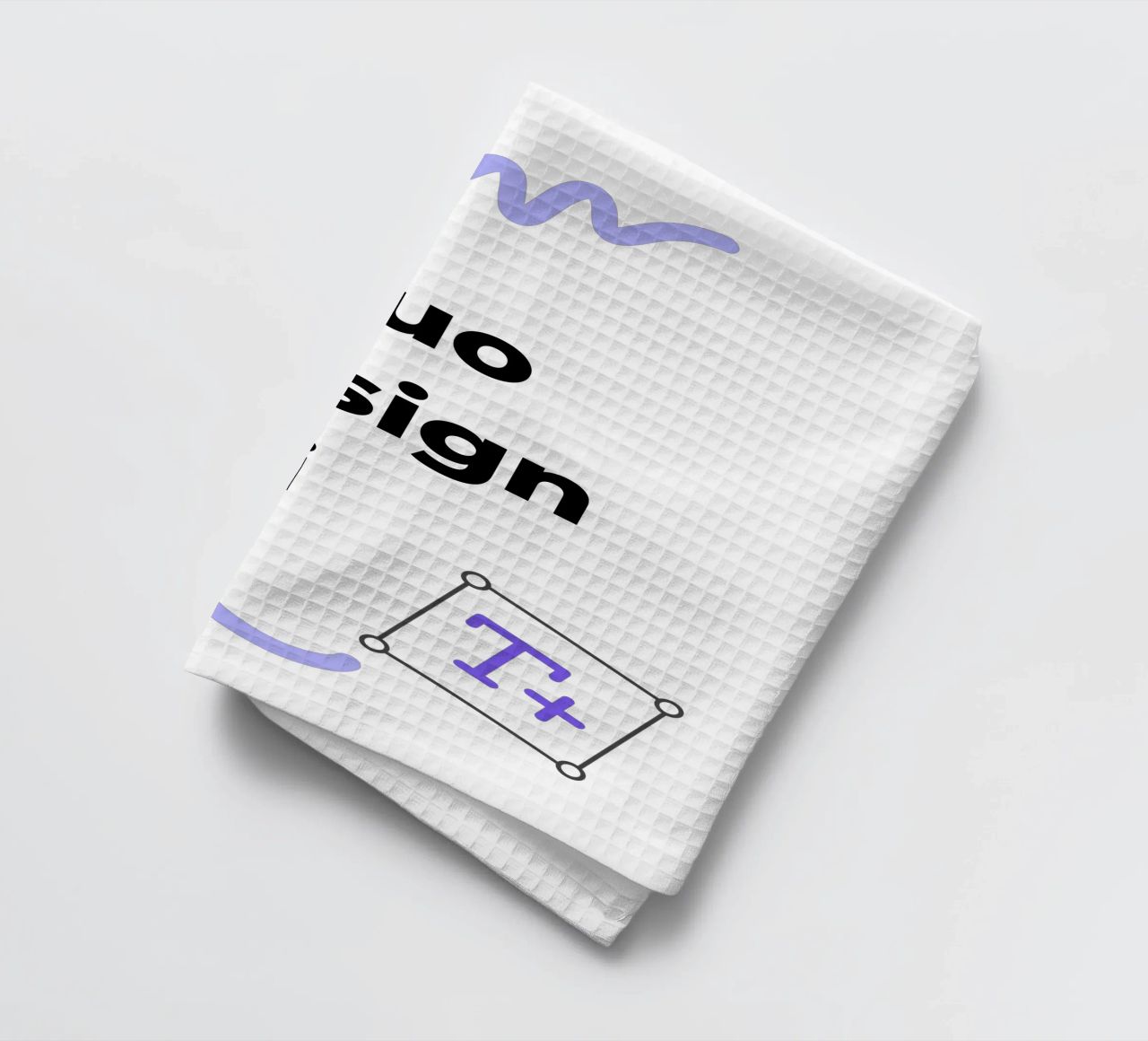 Il tuo design qui canovaccio da cucina da JUNIQE