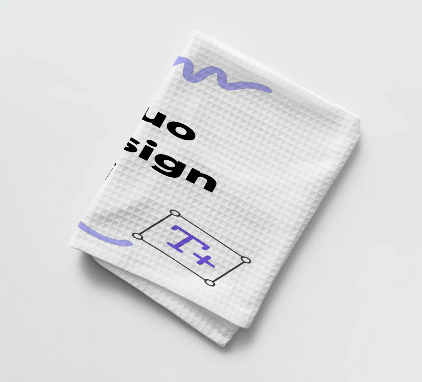 Il tuo design qui canovaccio da cucina da JUNIQE