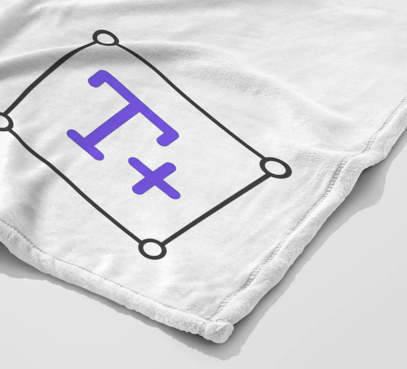 Il tuo design qui fleecedeken van JUNIQE