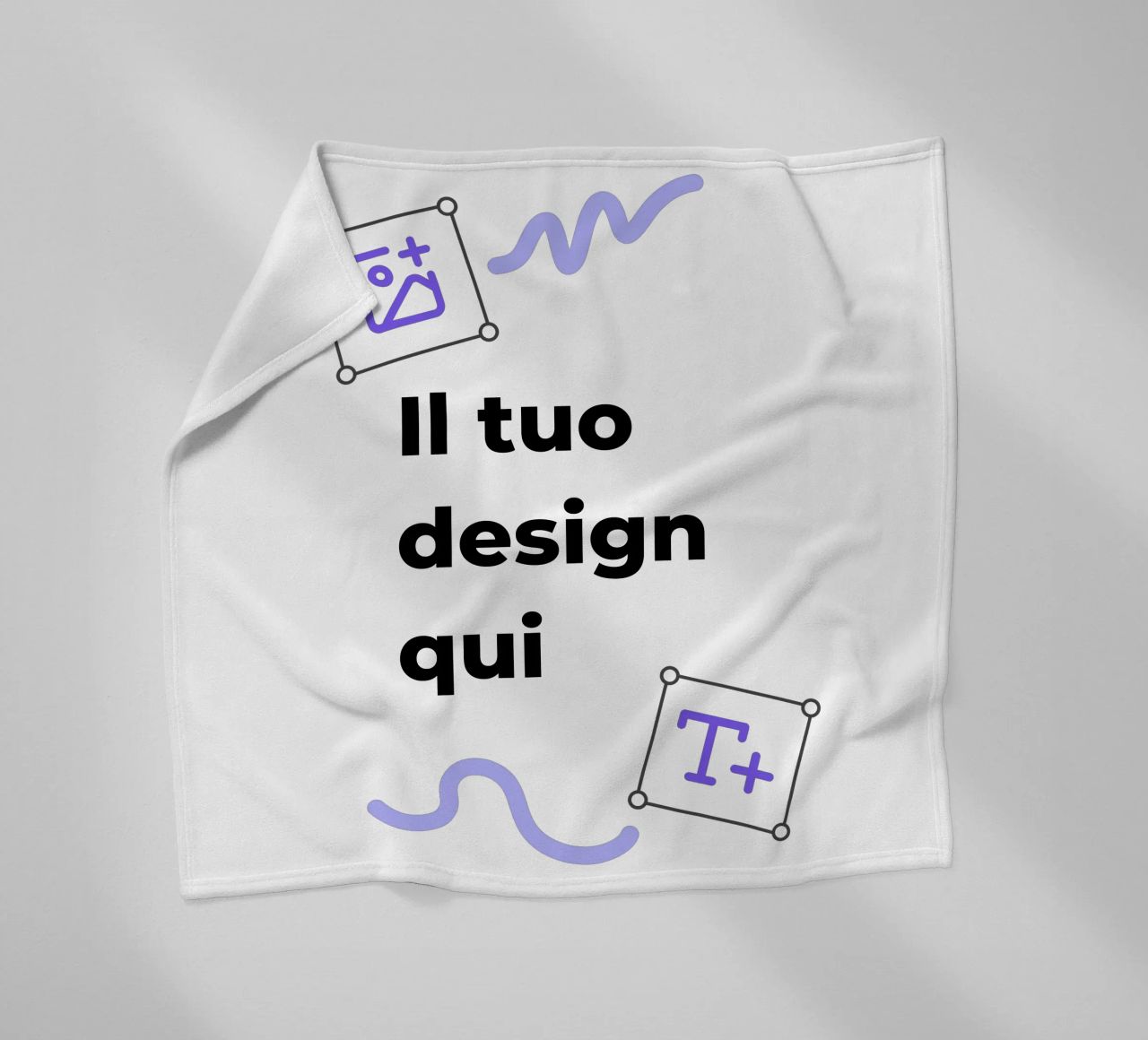 Il tuo design qui coperta in pile da JUNIQE