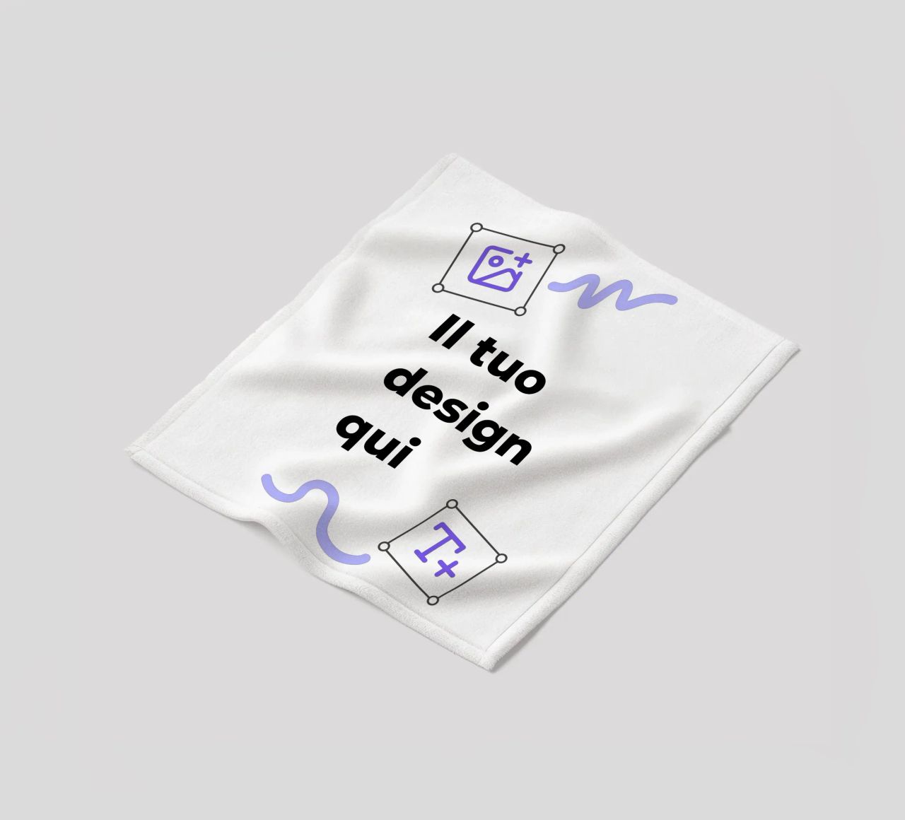 Il tuo design qui coperta in pile da JUNIQE