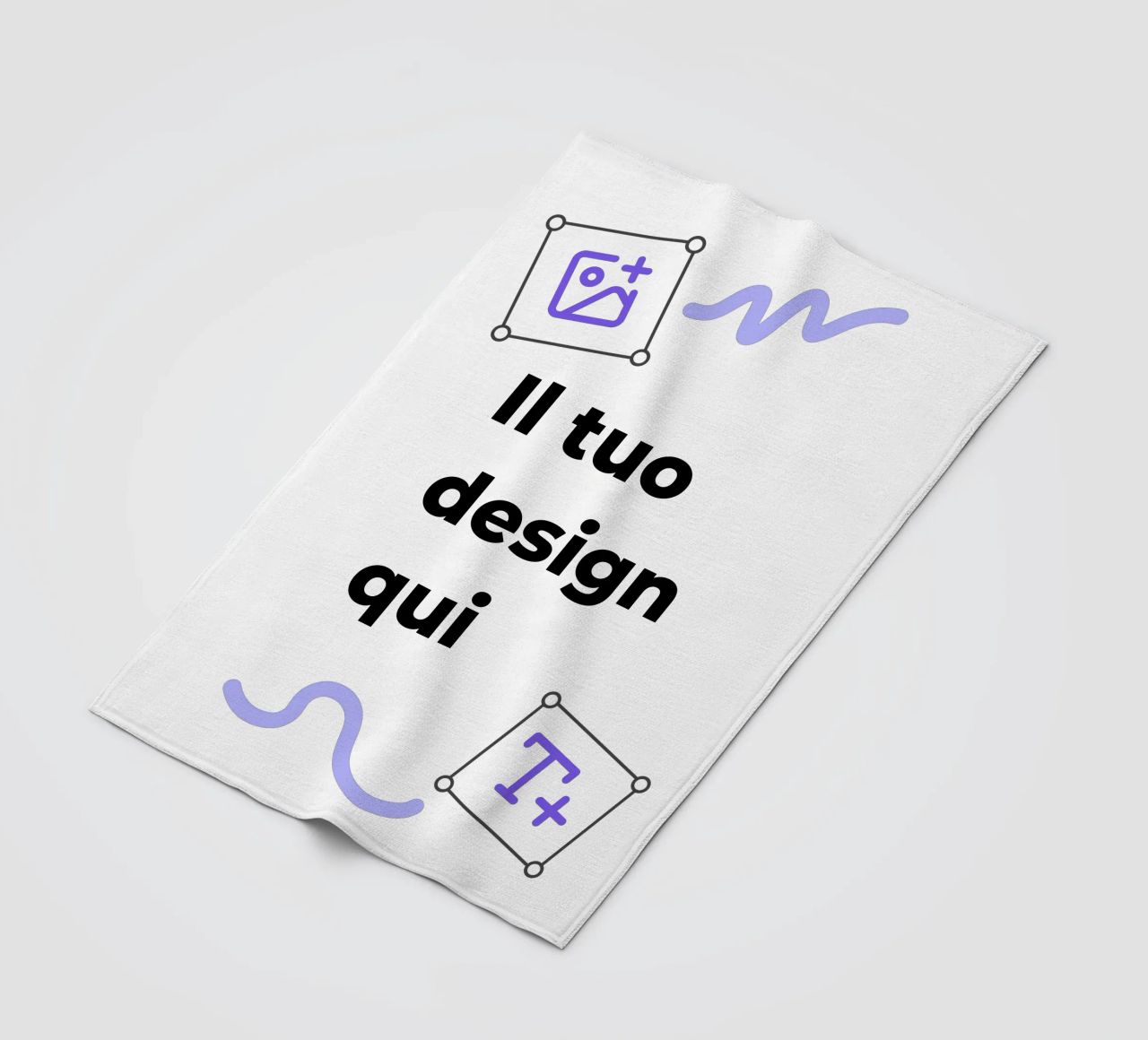 Il tuo design qui coperta in pile da JUNIQE