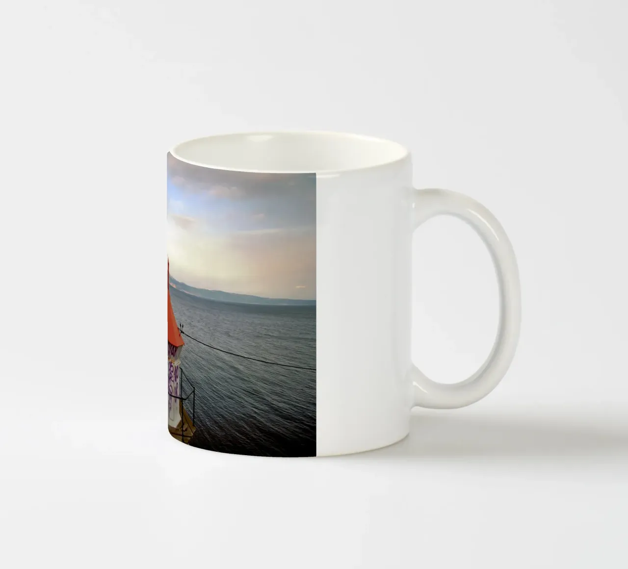 The Tagged Beacon tazza in ceramica da zenitt