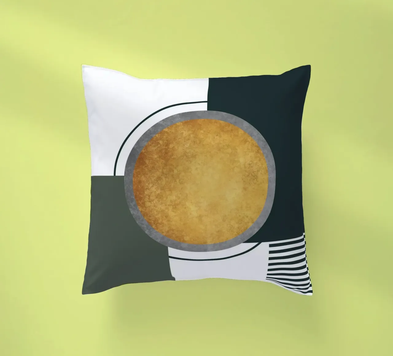 abstract geometric moon cuscino da vintageshop