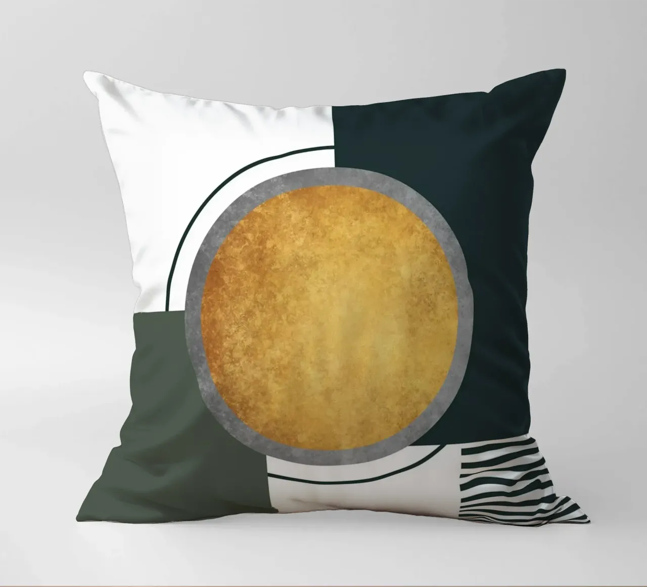 abstract geometric moon cuscino da vintageshop