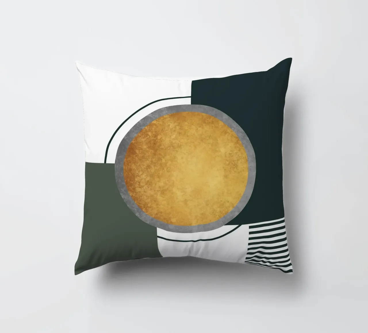 abstract geometric moon cuscino da vintageshop